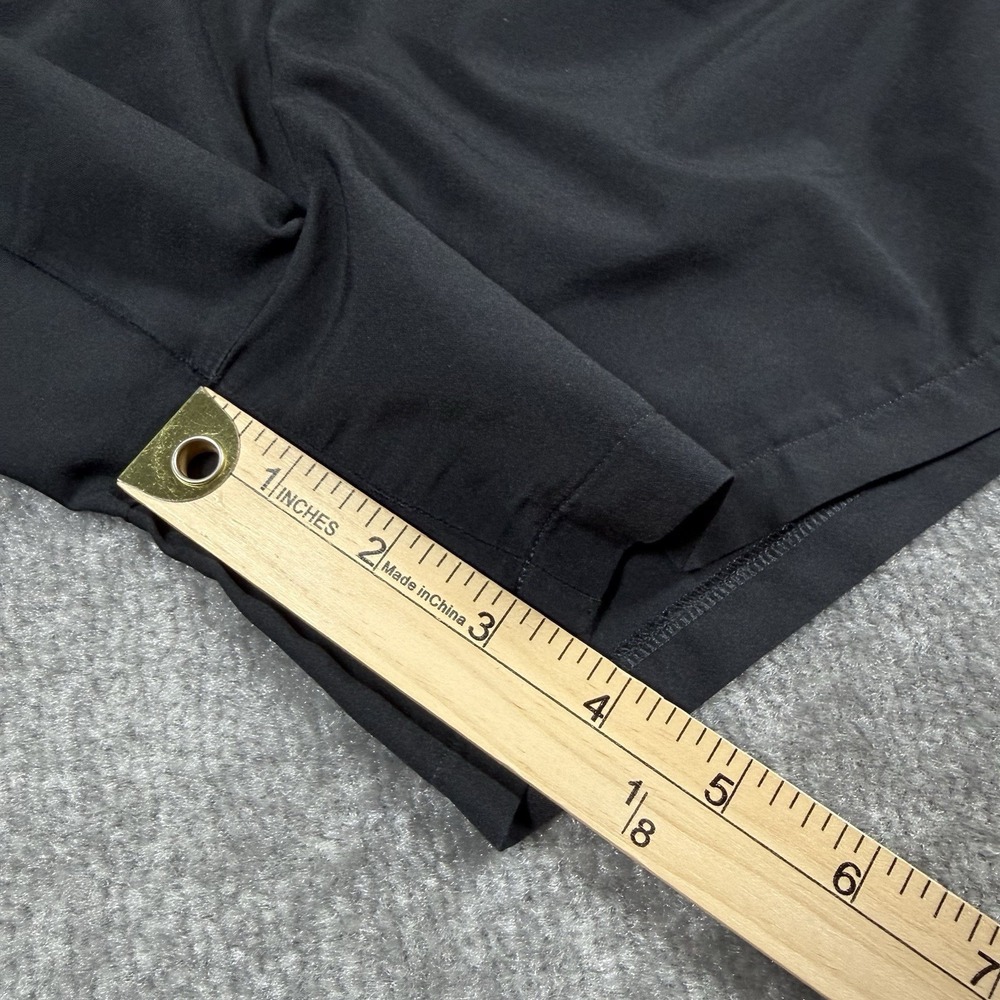 Gymshark High Waisted Woven Shorts Women's Medium Black Athleisure - Picture 6 of 7